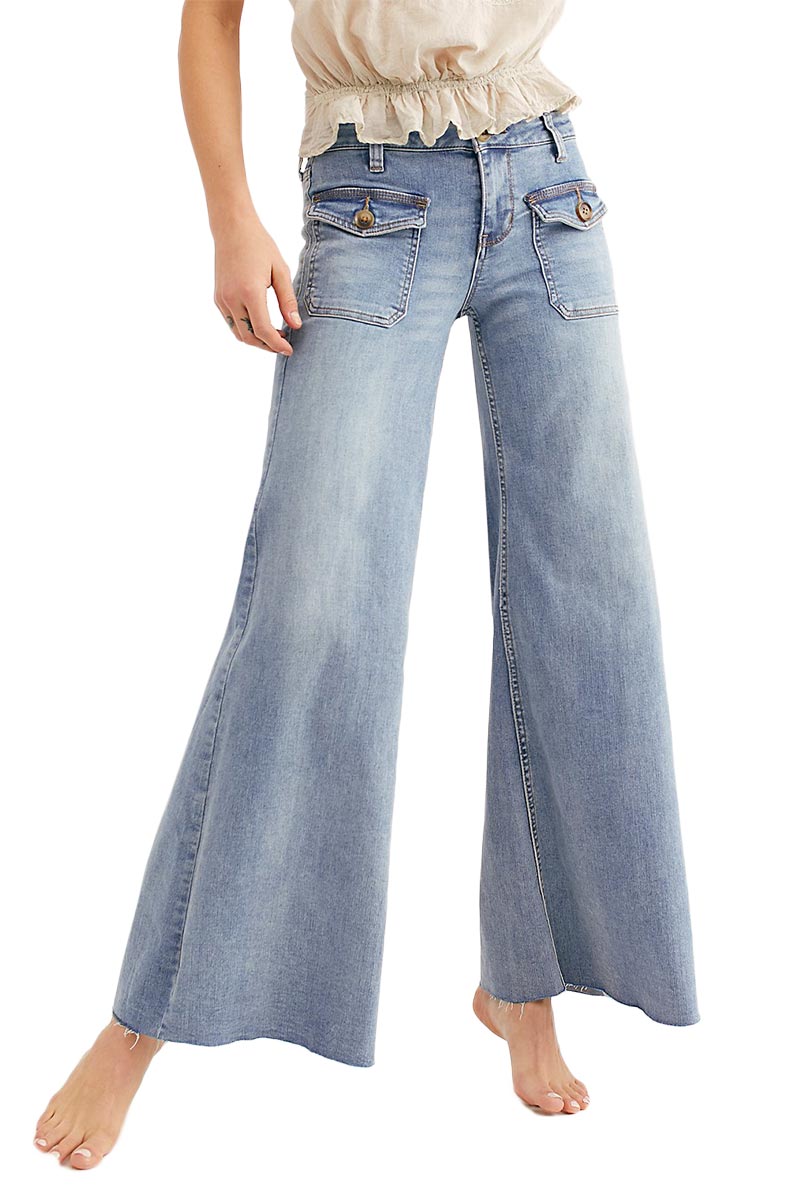 low waist bell bottom jeans
