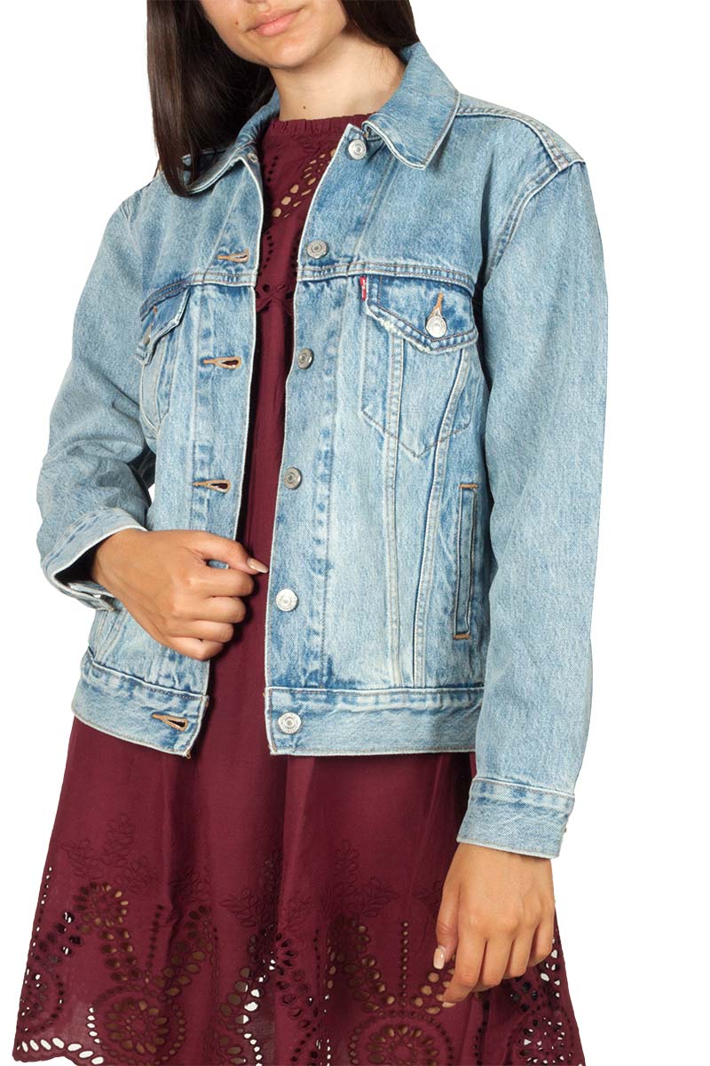 levi's cropped puffer jacket