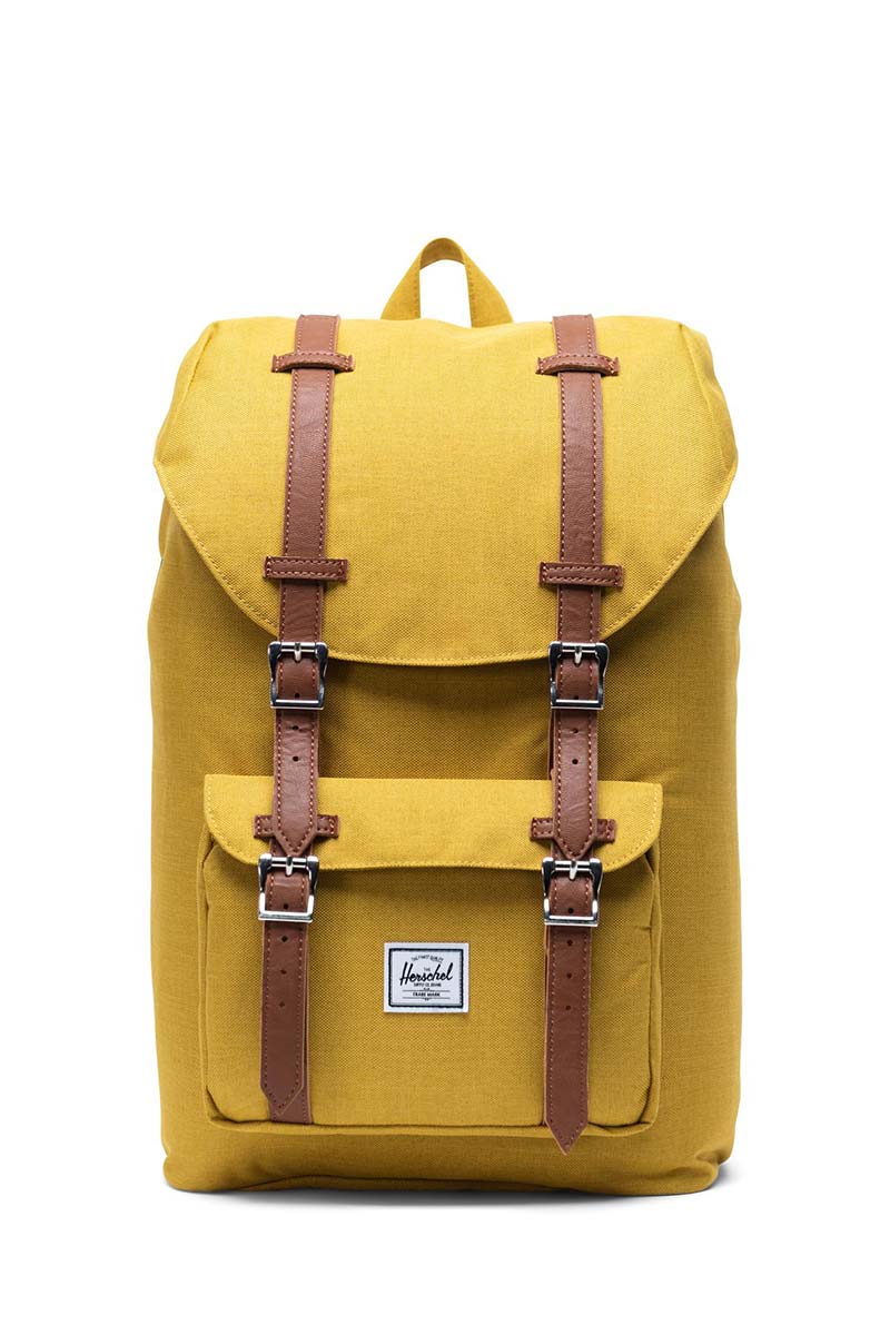 mustard herschel backpack