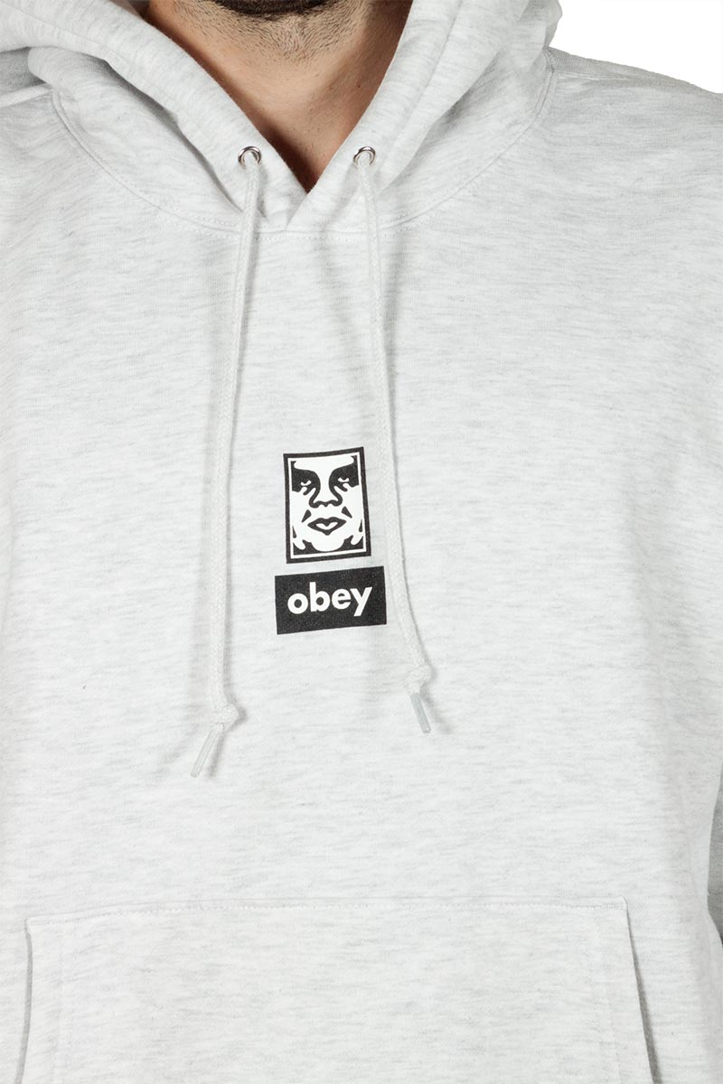 obey icon face hoodie