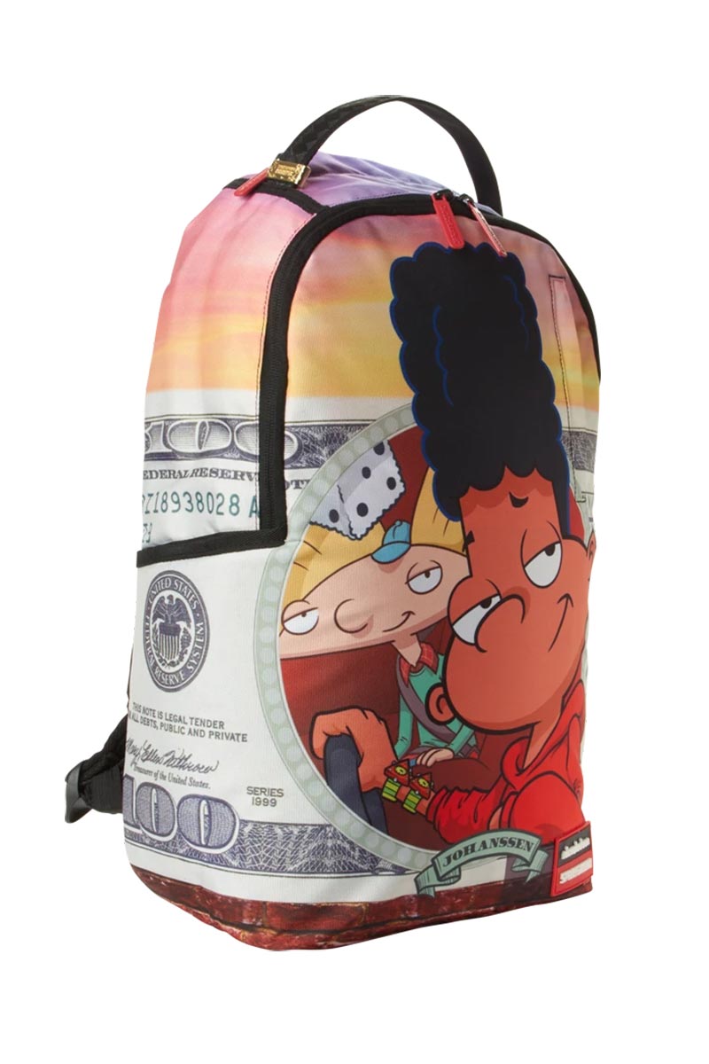 hey arnold sprayground backpack