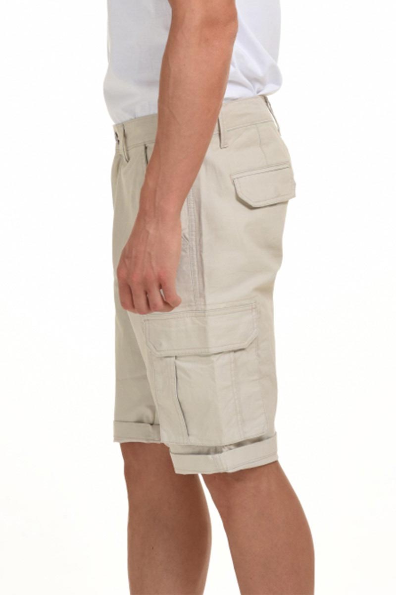 Biston cargo shorts light beige