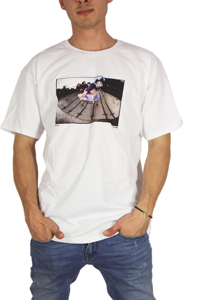 Huf ανδρικό t-shirt Lance Dawes Ben Liversedge λευκό