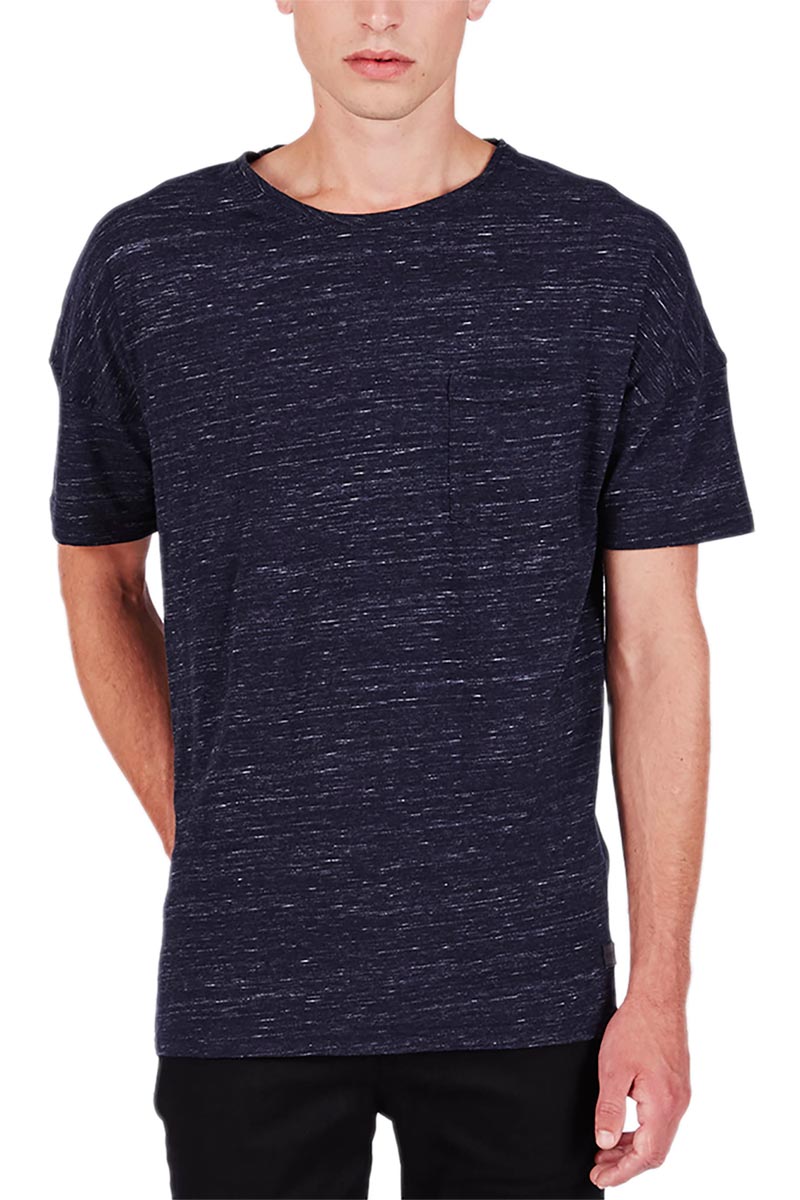 Minimum ανδρικό t-shirt Cranford μπλε μελανζέ