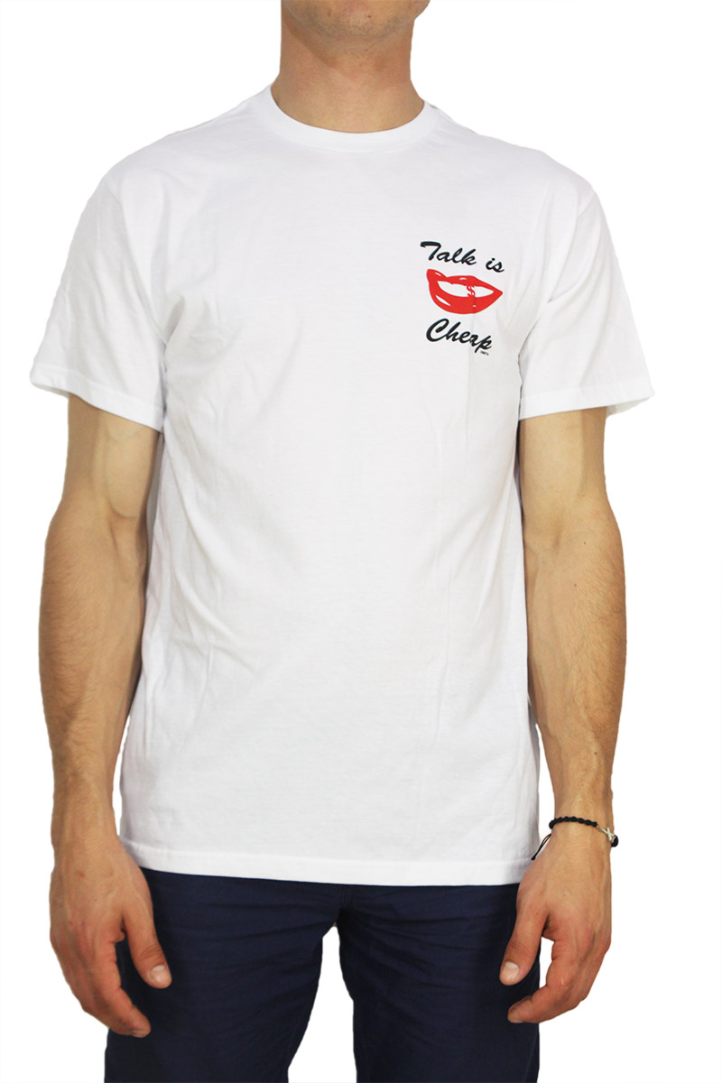 Obey ανδρικό T-shirt Talk is cheap λευκό