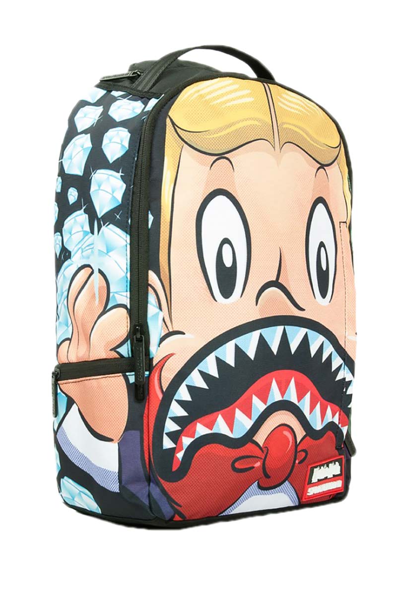 shark mouth bookbag