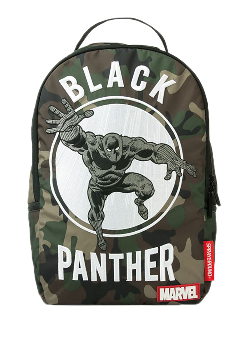 sprayground black panther backpack