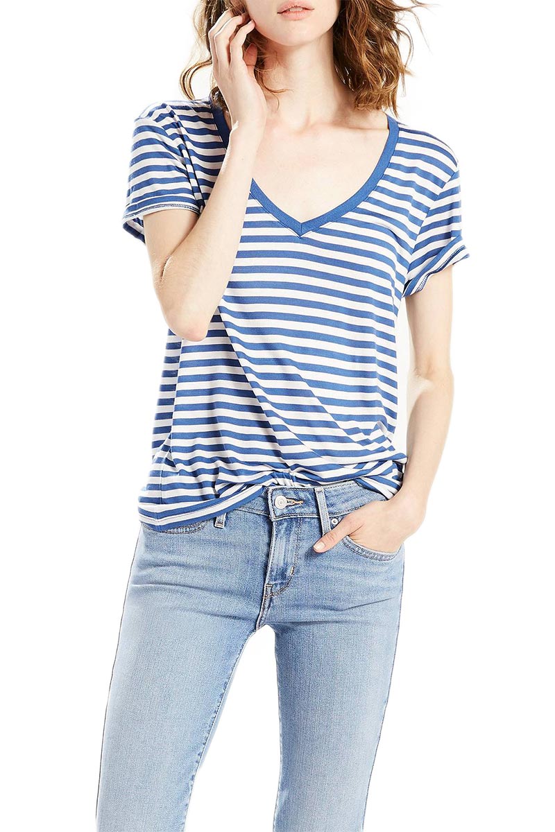 Γυναικείο LEVI'S® t-shirt Duttch blue stripe