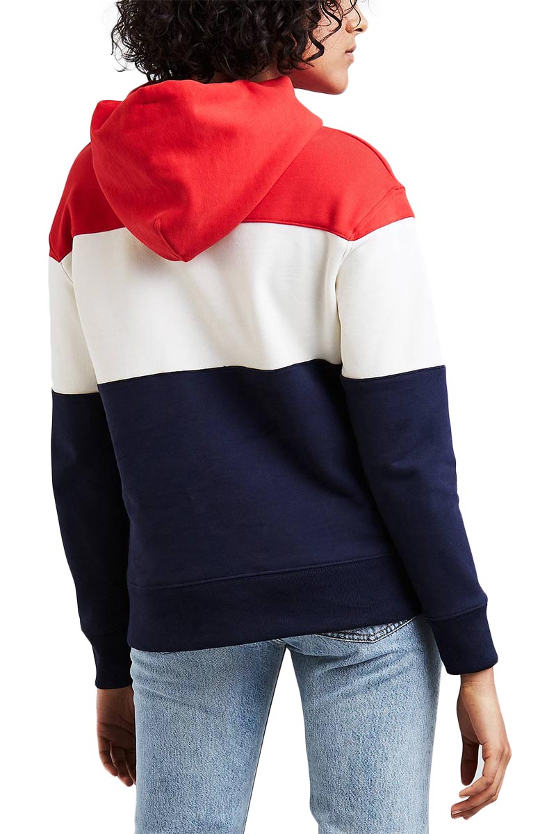 levis color block sweatshirt