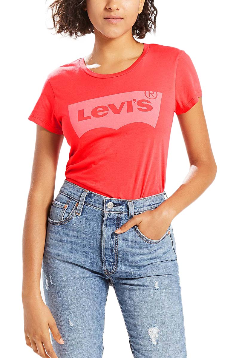 Γυναικείο LEVI'S® graphic t-shirt κόκκινο