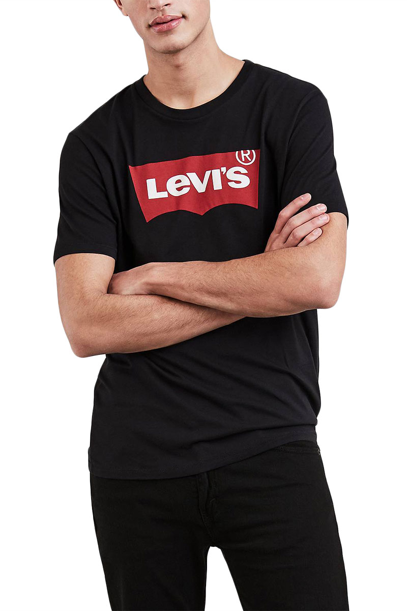 levis t shirt mens black