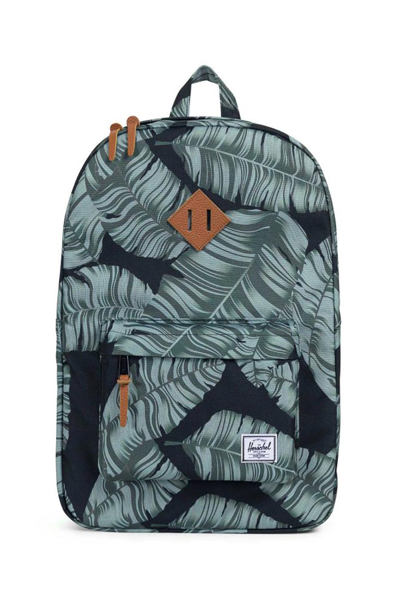 herschel backpack palm leaves