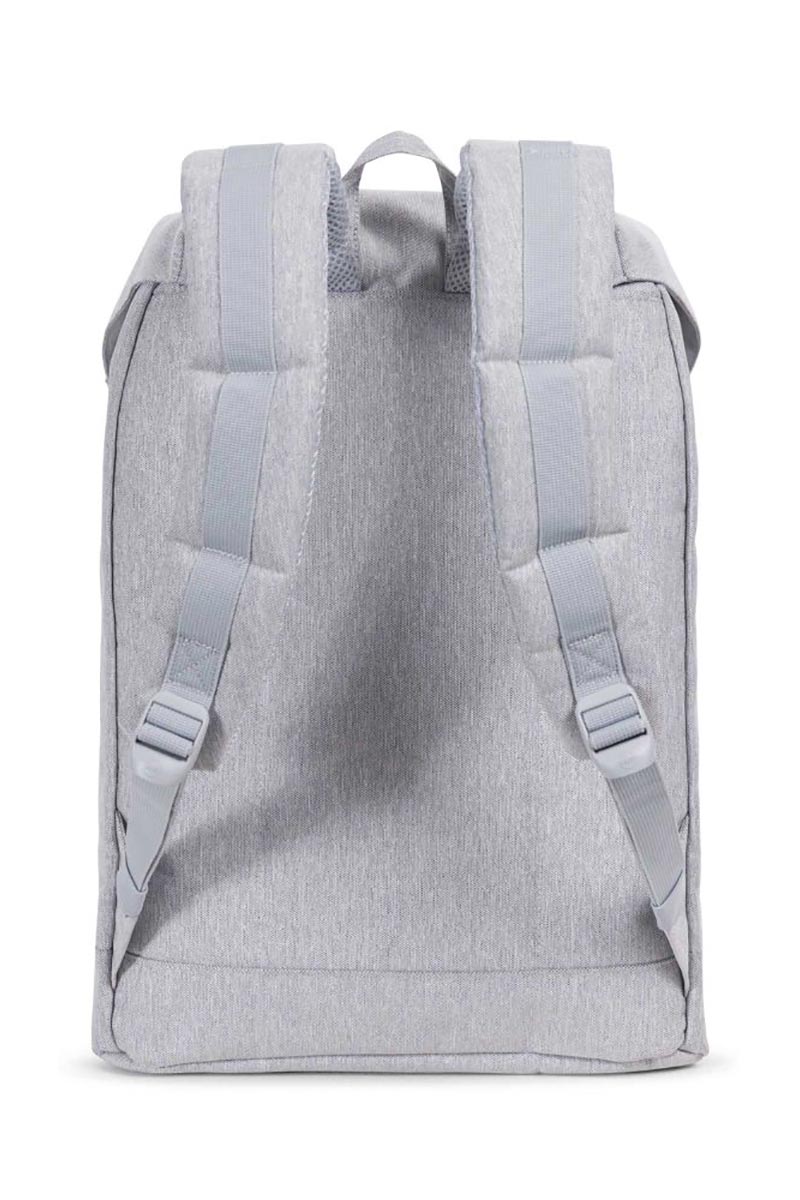 Herschel backpack Retreat light grey crosshatch/white rubber