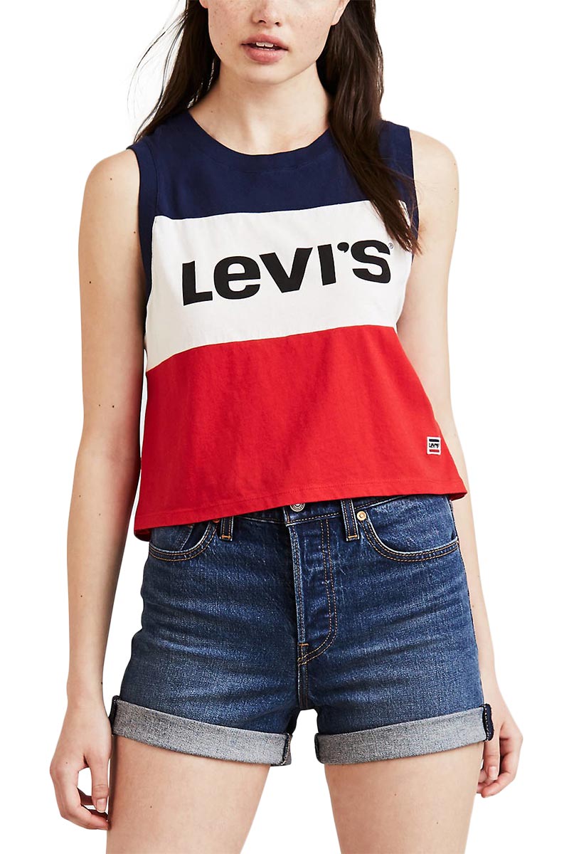 levi's crop top womens