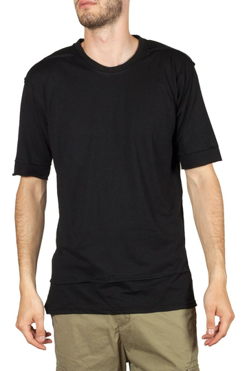 Emanuel Navaro t-shirt with double layer hem
