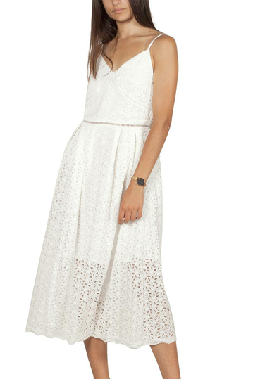 Artlove strappy lace dress off white