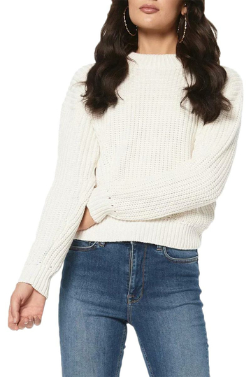Rut & Circle Agnes knit sweater off white