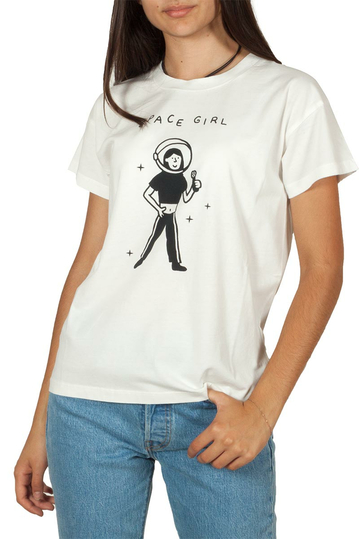 Thinking Mu organic cotton t-shirt Space girl