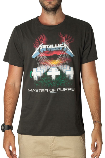 Amplified t-shirt Metallica Master of Puppets charcoal