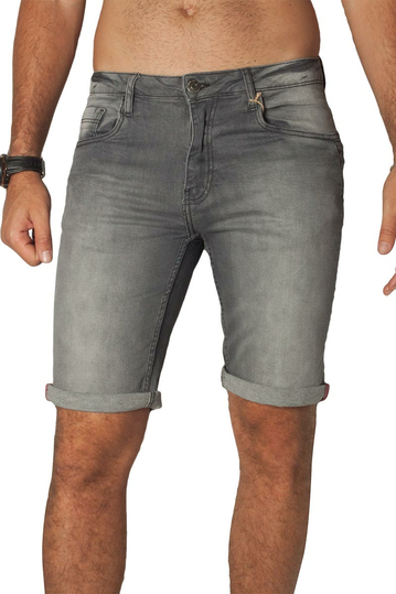 Losan denim shorts grey