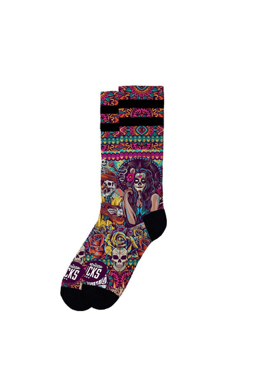 American Socks Dia De Los Muertos - mid high socks