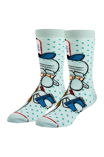 Odd Sox Spongebob Squidward socks