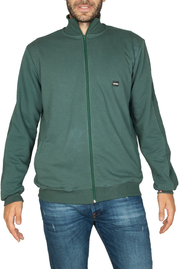 Bigbong zip sweatshirt dark green