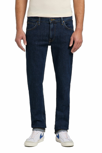 Lee Daren zip fly jeans regular straight - deep dark stone