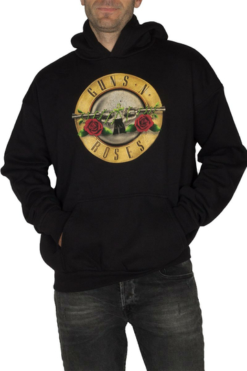Amplified Guns n' Roses Classic Logo Hoodie Black