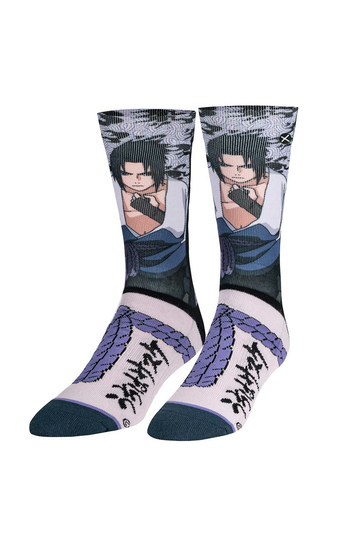 Odd Sox Naruto Sasuke Belt crew socks