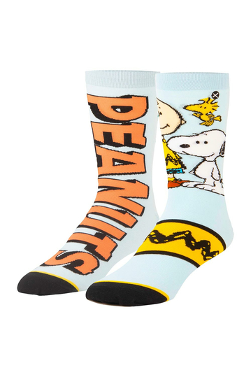 Odd Sox Peanuts Split crew socks