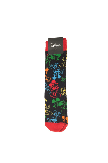 Cimpa Disney Mickey Mouse κάλτσες μαύρο/κόκκινο