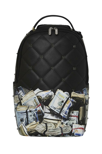 Sprayground Pack Purse Wallet Bag Pink Money Print Society Of