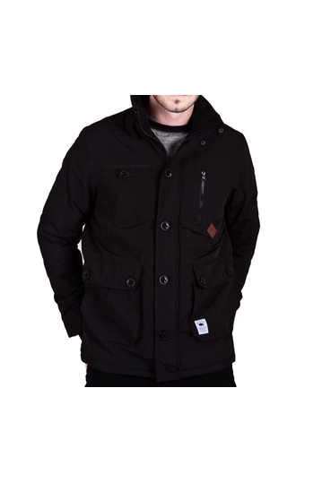 Bellfield men's windcheater jacket in black