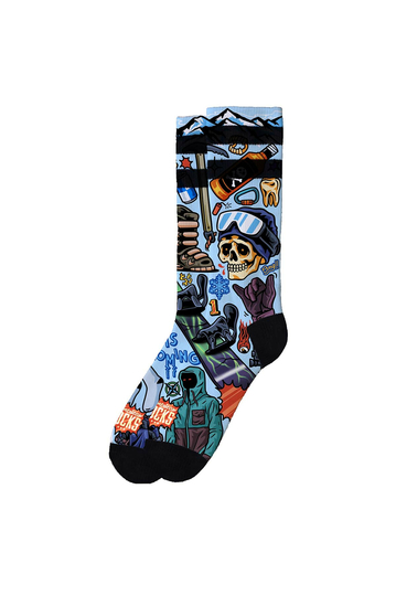 American Socks Snow Ripper mid high socks