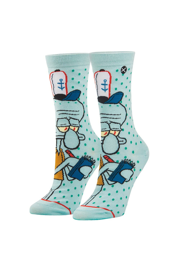 Odd Sox Spongebob Squidward Women's Socks