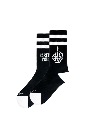 American Socks Screw You Mid High Socks
