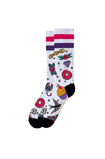 American Socks Cupcake Mid High Socks