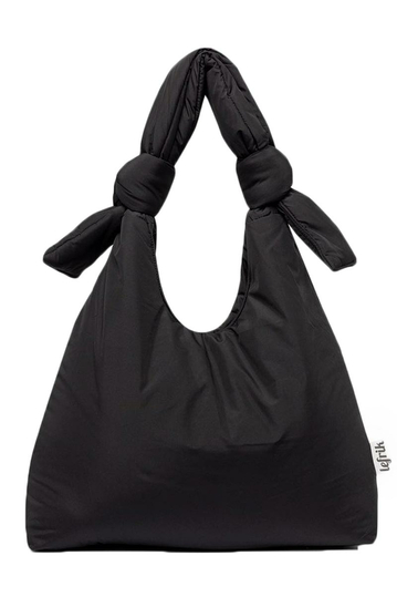 Lefrik Biwa Puffy Bag Black