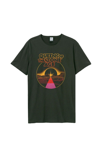 Amplified T-shirt Queens Of The Stone Age - Eye Of The Moon Charcoal