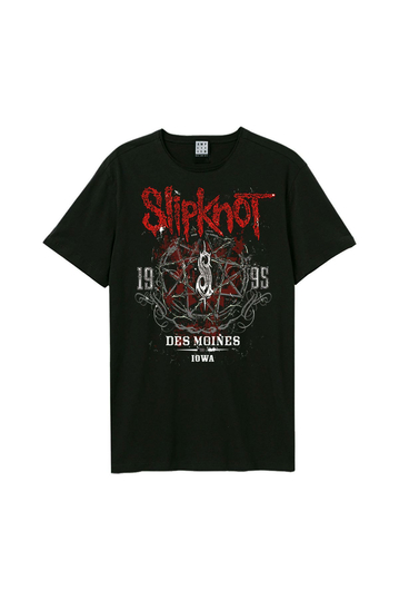 Amplified T-shirt Slipknot - Des Moines Black