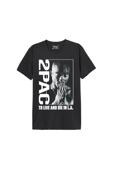 Cotton Division 2PAC T-shirt To Live And Die In L.A