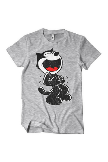 Felix The Cat T-Shirt Heather Grey