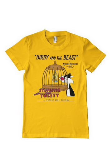 Looney Tunes T-Shirt Birty & The Beast Yellow