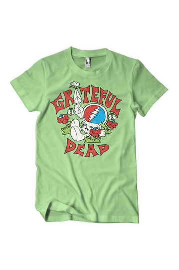 Grateful Dead Peace T-Shirt Mint Green
