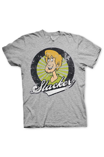 Scooby Doo T-Shirt Shaggy Rogers The Slacker Heather Grey