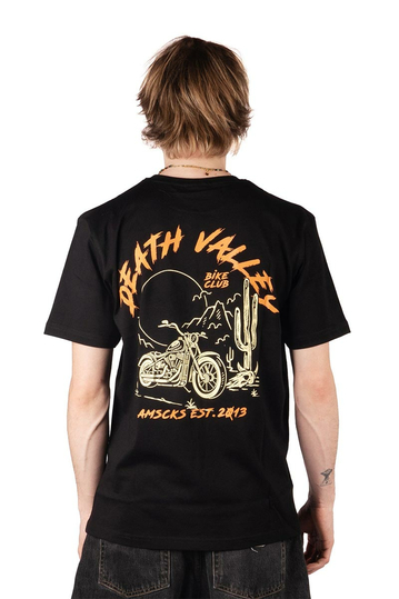 American Socks Unisex T-shirt Death Valley Black