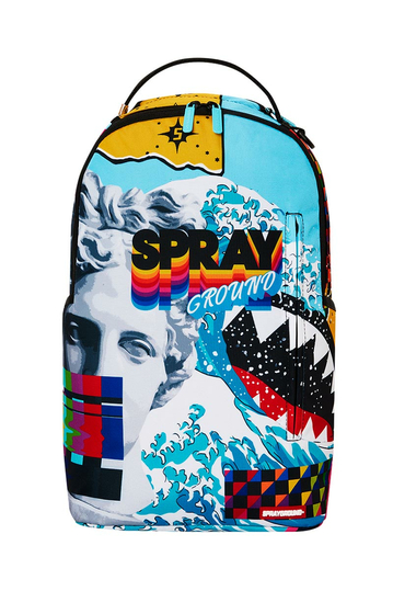 Sprayground Collage Of Random Backpack