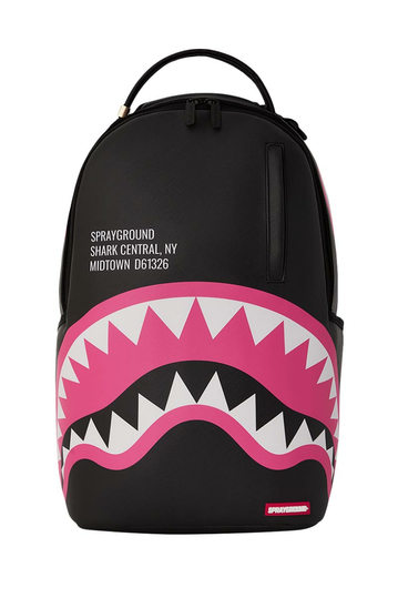 Sprayground Shark Central Pink Backpack