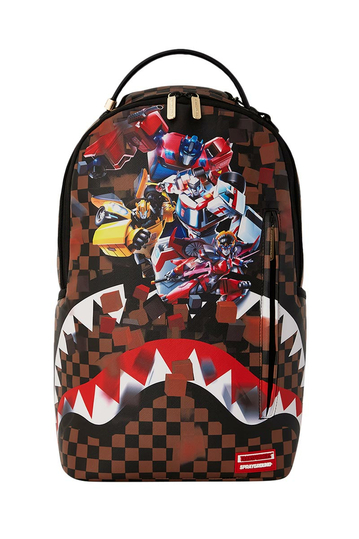Sprayground Transformers Checkered Backpack